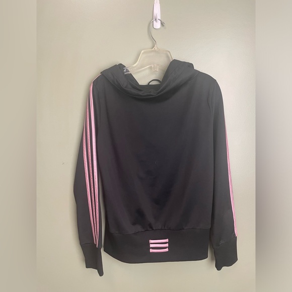 Adidas hoodless active wear jackets button up - Picture 3 of 5
